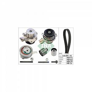 Водяной насос + комплект ремня ГРМ Schaeffler INA 530 0699 31 для AUDI SEAT SKODA VW - Фото 1