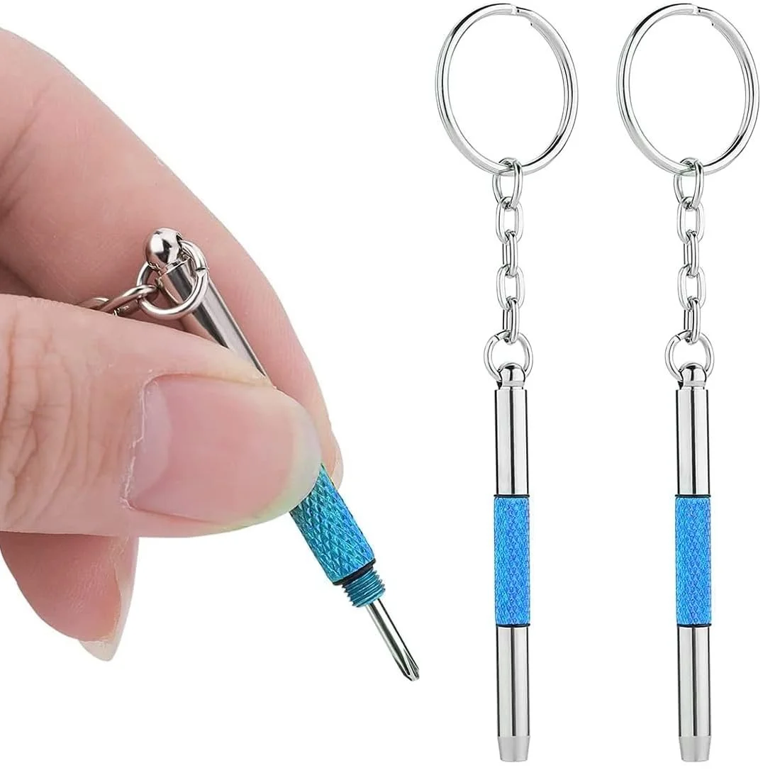 Викрутка набор KGDUYC 3 в 1 з нержавіючої сталі для ремонту окулярів, ювелірних виробів і годинників, фото №1