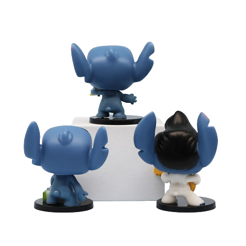 Набір фігурок Ліло і Стіч Lilo & Stitch дитячі іграшки 6 шт 10 см, фото №6