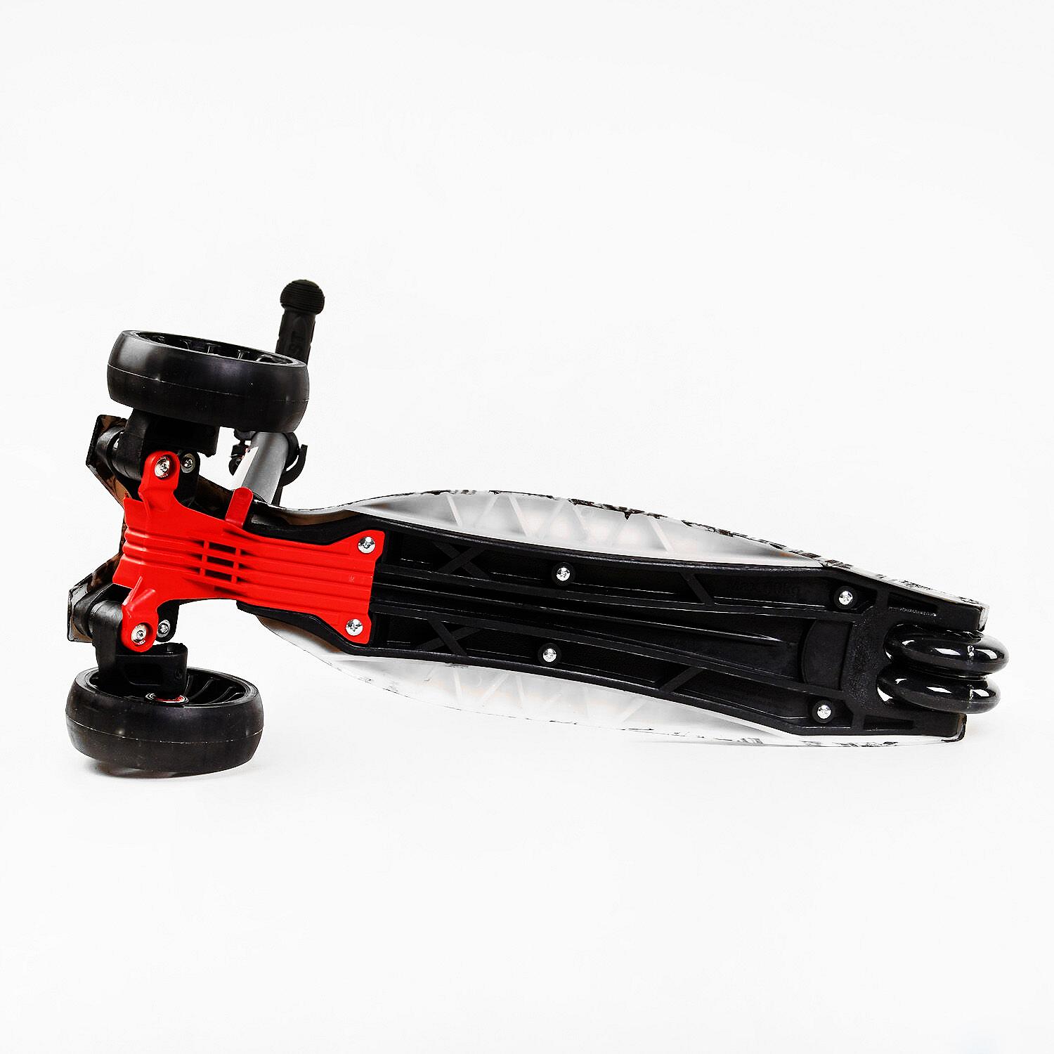 Самокат Best Scooter MAXI S 4 колеса PU СВЕТ Fire and skulls 60 кг Разноцветный 113935, фото №6 Самокат Best Scooter MAXI S 4 колеса PU СВЕТ Fire and skulls 60 кг Разноцветный 113935, фото №6