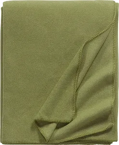 Плед Eagle Products бавовняний мікс очеретяно-зелений розмір 160x200 см - Фото 1