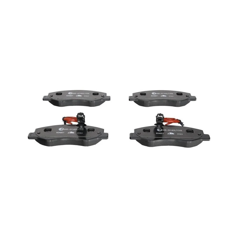 Комплект гальмівних колодок, дискове гальмо ATE 13.0460-4857.2 для OPEL RENAULT VAUXHALL, фото №1