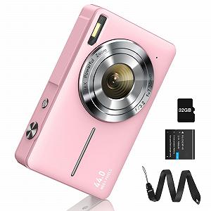 Цифровая камера FHD 1080P 44MP Pink - Фото 1