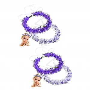 Венок на голову Abaodam Набор из 4 свадебных украшений для волос - Фото 1