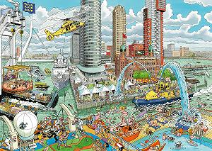 Пазл Ravensburger Rotterdam 1000 деталей 14+ - Фото 1