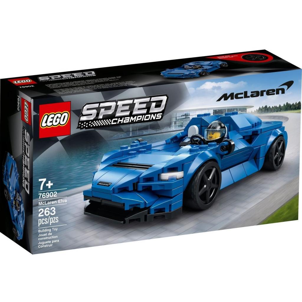 Конструктор LEGO Speed Champions McLaren Elva 263 деталі 76902, фото №1 Конструктор LEGO Speed Champions McLaren Elva 263 деталі 76902, фото №1