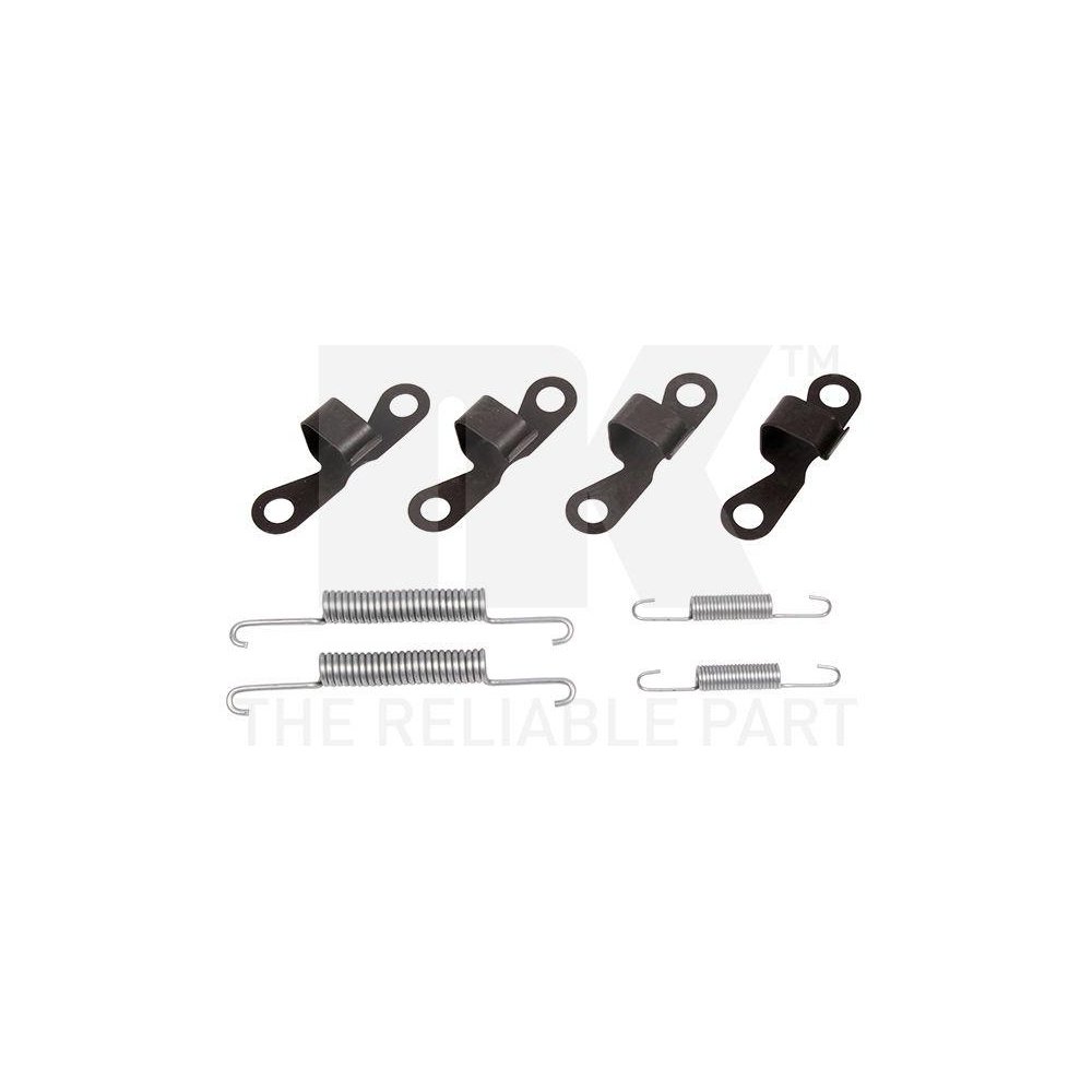 Комплект принадлежностей колодок стояночного тормоза NK 7948869 задний мост, фото №1