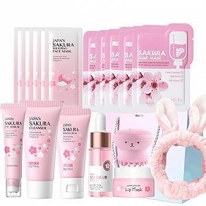 Набір для догляду за обличчям Sakura Sakura, 17 предметів - Фото 1