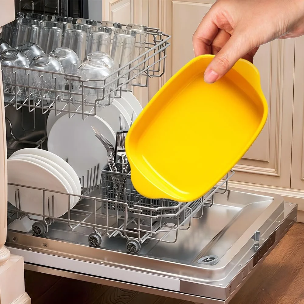 Форми для запікання лазаньї керамічні прямокутні з ручками 2 шт 9 x 5 дюймів, фото №5