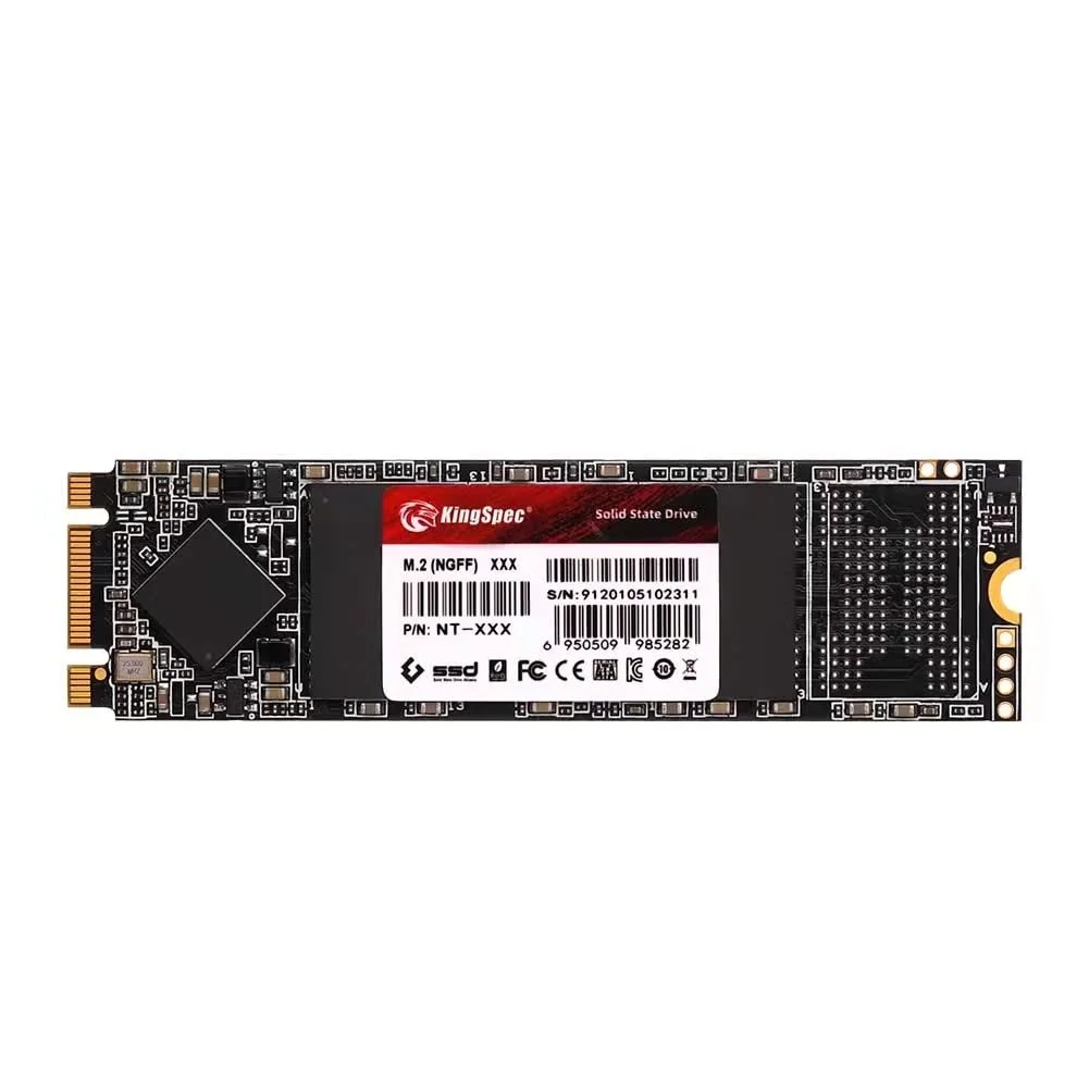 Внутрішній SSD KingSpec NT-512 512GB SATA III M.2 2280 3D NAND, фото №1