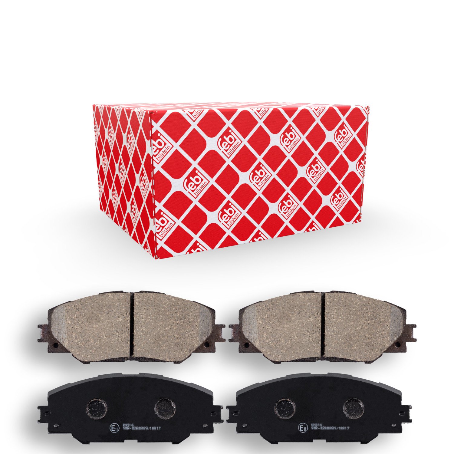 Комплект гальмівних колодок, дискове гальмо FEBI BILSTEIN 170237 для TOYOTA SCION, фото №1 Комплект гальмівних колодок, дискове гальмо FEBI BILSTEIN 170237 для TOYOTA SCION, фото №1
