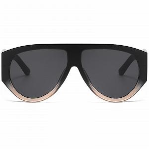 Сонцезахисні окуляри Авіатор YAMEIZE для чоловіків та жінок, великі, вінтажні, квадратні, з великою товстою оправою, захист UV400 synthetic.ua - Фото 1