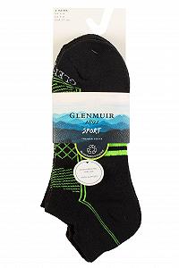 Спортивні шкарпетки GLENMUIR Жіночі З малюнком 3 пари в упаковці synthetic.ua - Фото 1