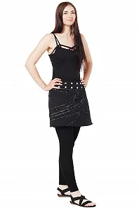 Спідниця жіноча із запахом PUREWONDER Міні з кишенею SK259 synthetic.ua - Фото 1