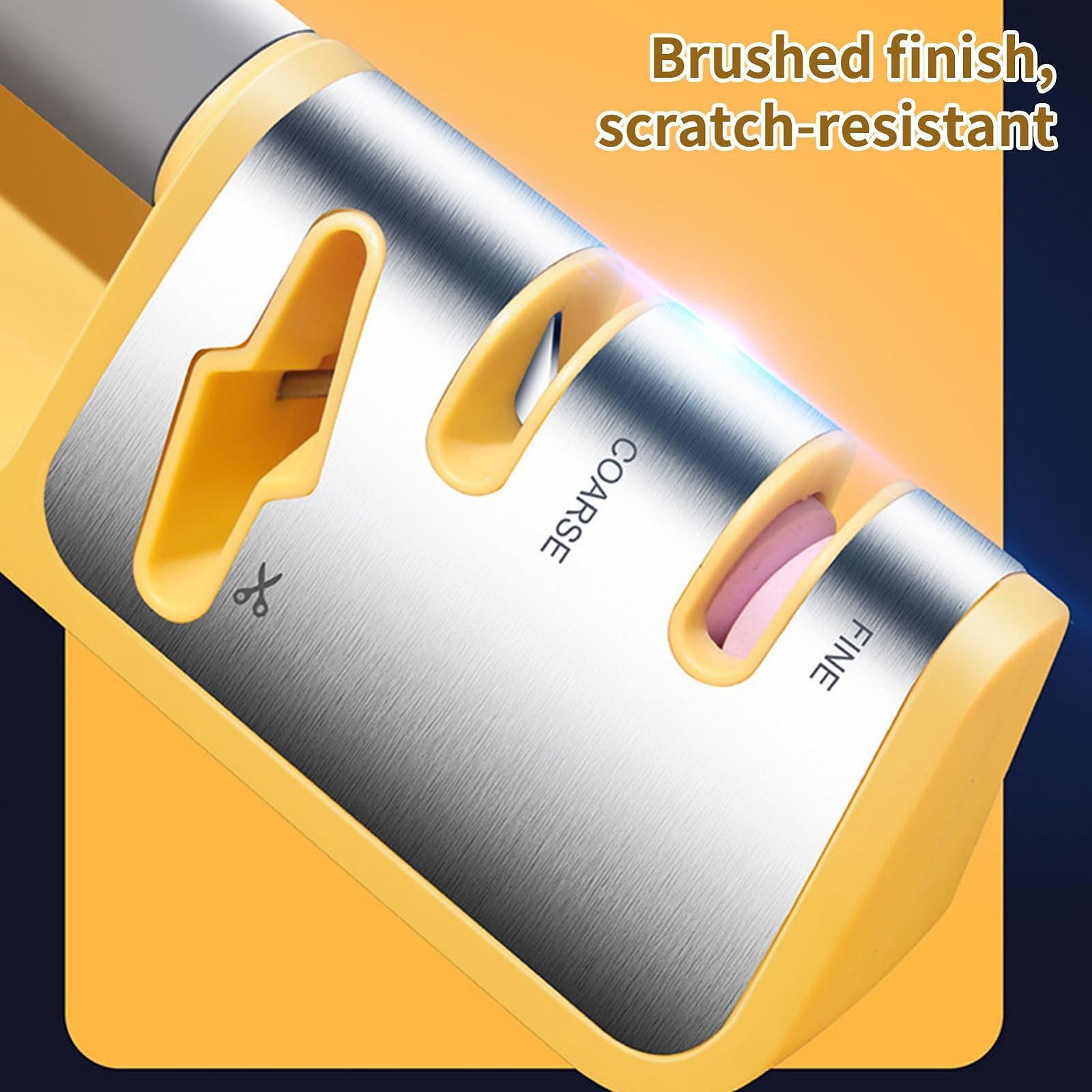 Точилка для ножей и ножниц HJZZQH с V-образным пазом, фото №6