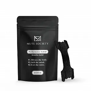 Пластыри для носа против храпа Mute Society Черный, 30 шт - Фото 1