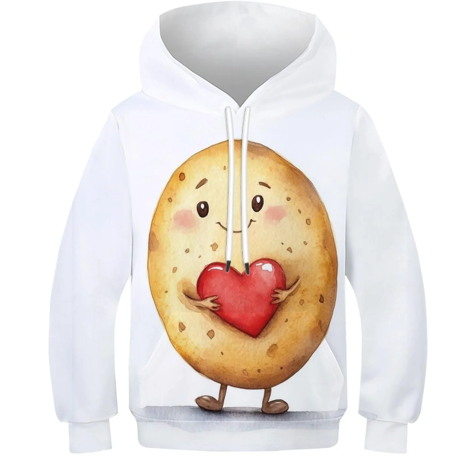 Толстовка Дитяча Підліткова Зображення Милого Кошеняти 3D, фото №1