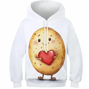 Толстовка Дитяча Підліткова Зображення Милого Кошеняти 3D - Фото 1