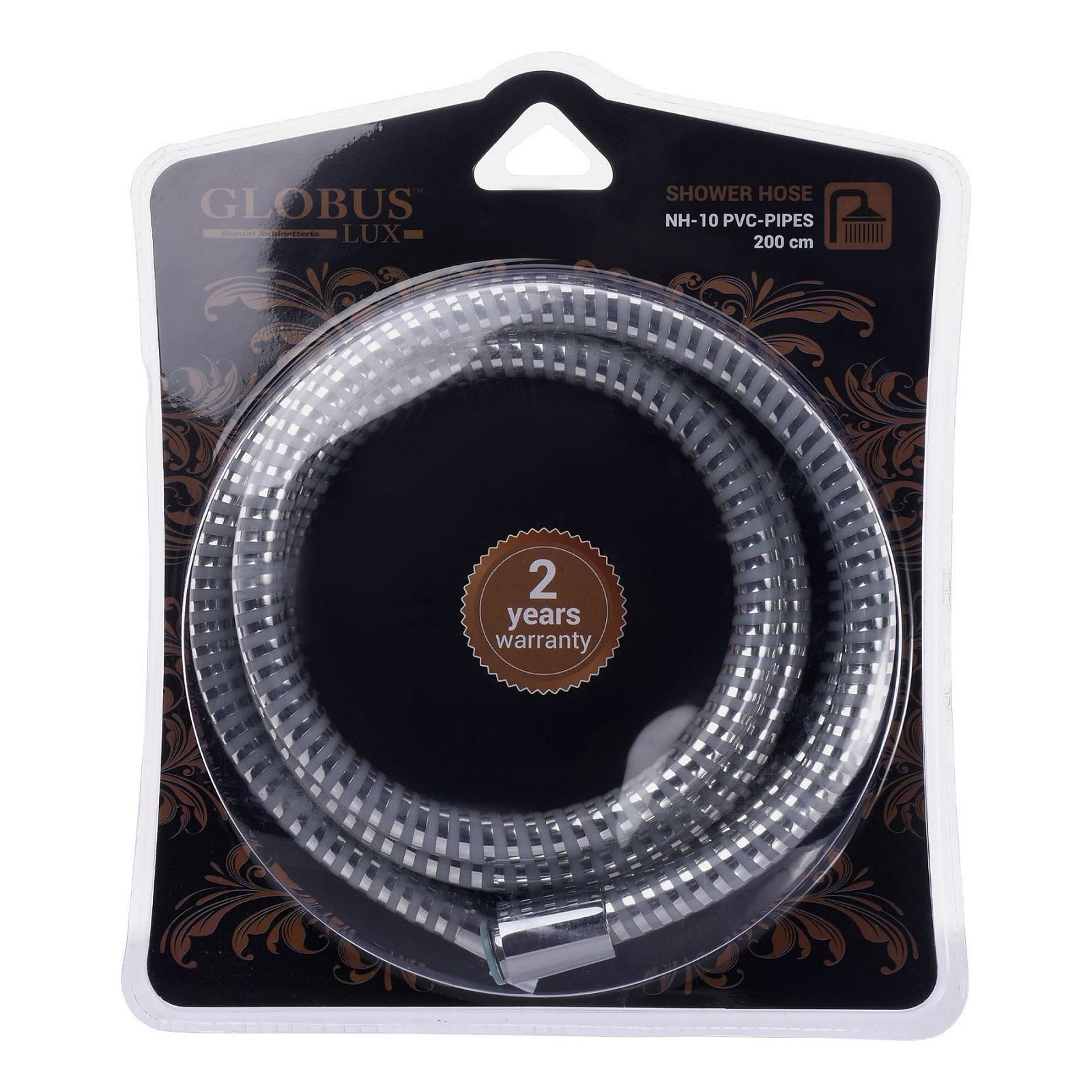 Шланг душовий Globus Lux PVC-PIPES NH-10-200, фото №1 Шланг душовий Globus Lux PVC-PIPES NH-10-200, фото №1
