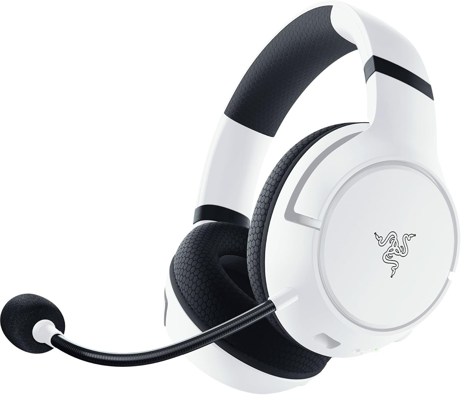 Геймерські бездротові навушники Razer Kaira for Xbox / Bluetooth 5.0 / Радіоканал Xbox Wireless / ENC / До 15 годин роботи / Біло-чорні (RZ04-03480200-R3M1), фото №1