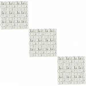 Стрази СТOBOK 1200 шт., скляні, з пласким дном для рукоділля, творчих прикрас для одягу, сумок, чохлів для телефонів та іншого, красиві ефекти світлових відблисків, універсальні - Фото 1