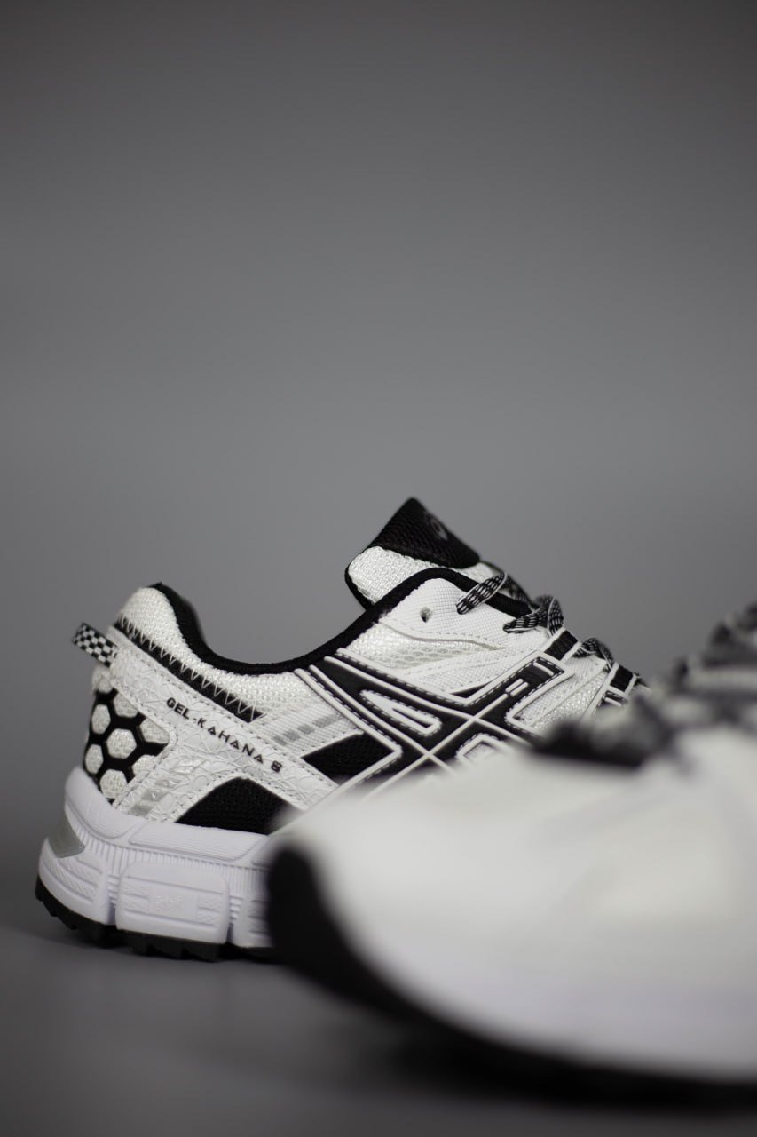 Женские кроссовки Asics Gel-Kahana 8 white black, фото №5 Женские кроссовки Asics Gel-Kahana 8 white black, фото №5