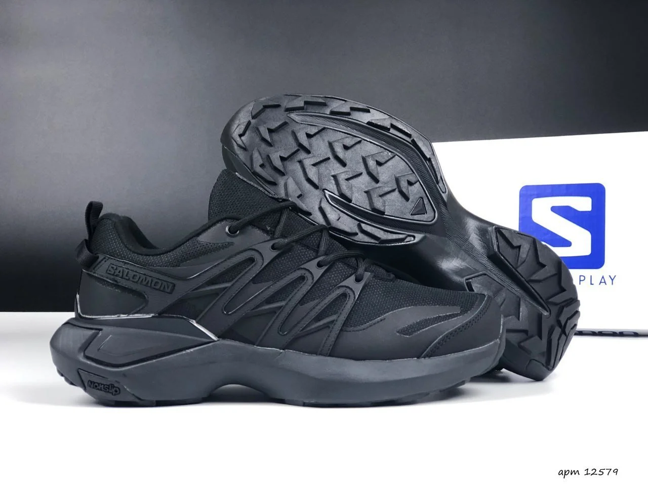 Чоловічі термо кросівки Salomon Xt Pu.Re Advanced чорні осінь зима, фото №3 Чоловічі термо кросівки Salomon Xt Pu.Re Advanced чорні осінь зима, фото №3