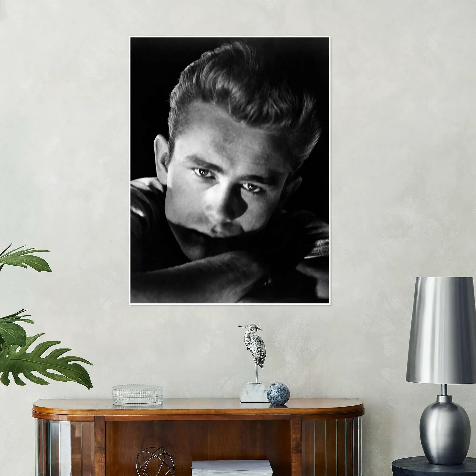 Постер James Dean 30 x 40 см Black, фото №6