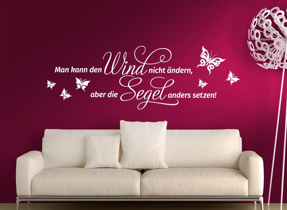 Наклейка на стіну Gran Dora W1236 Quote «Man Cannot Change The Wind...», фото №3 Наклейка на стіну Gran Dora W1236 Quote «Man Cannot Change The Wind...», фото №3