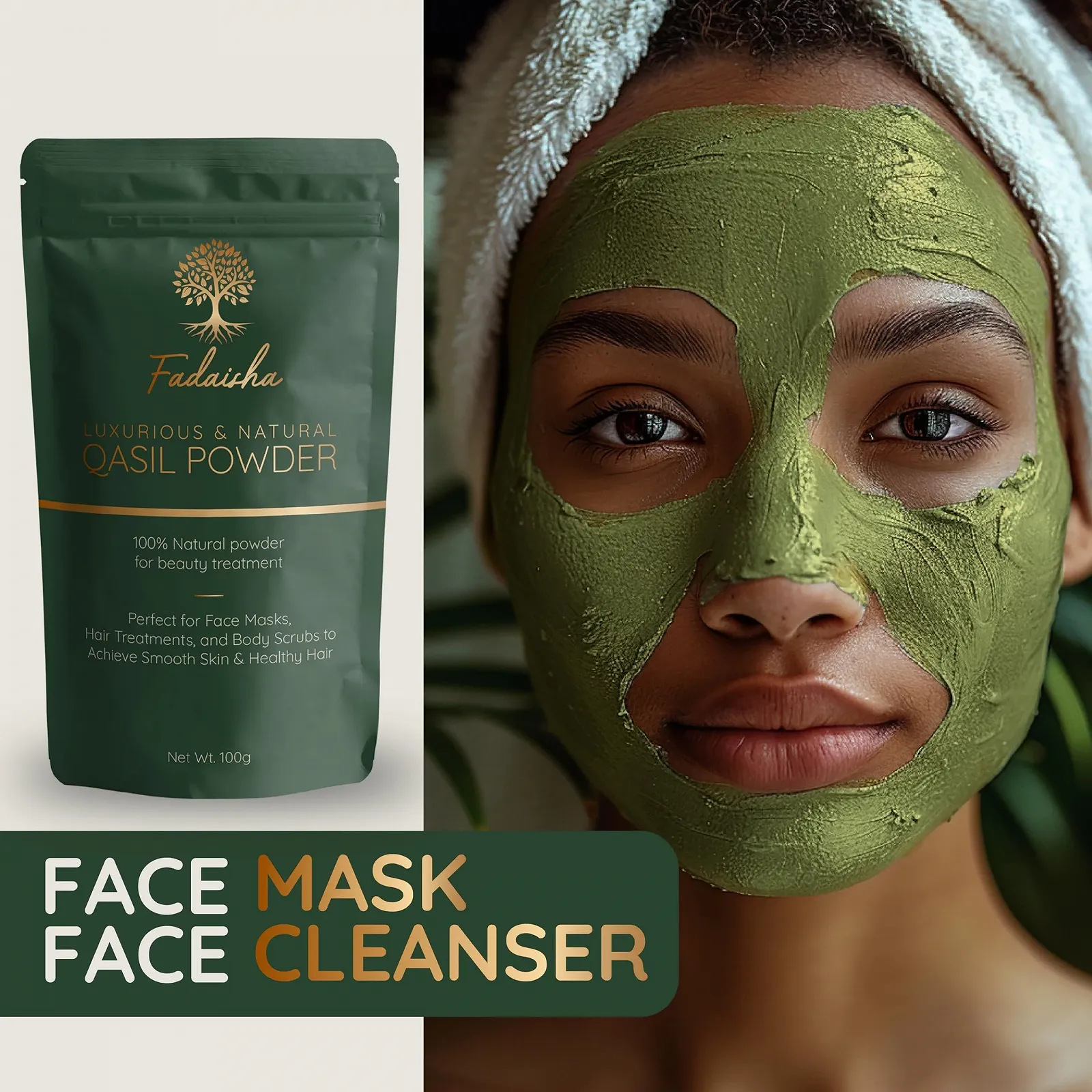 Маска порошок Fadaisha Qasil 100 г, фото №3