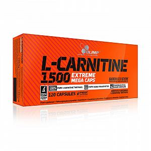 L-карнітин OLIMP L-Carnitine 1500 Extreme Mega Caps 120 - Фото 1