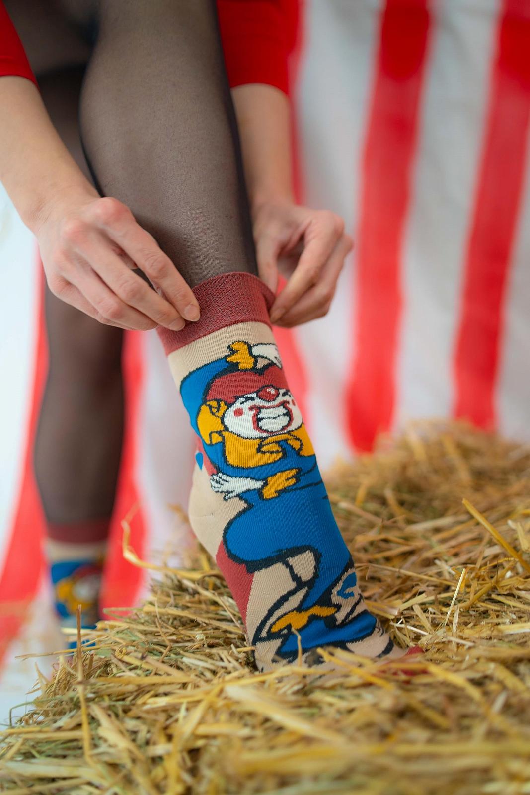 Шкарпетки Rainbow Socks Circus Box, 3 пари, фото №7