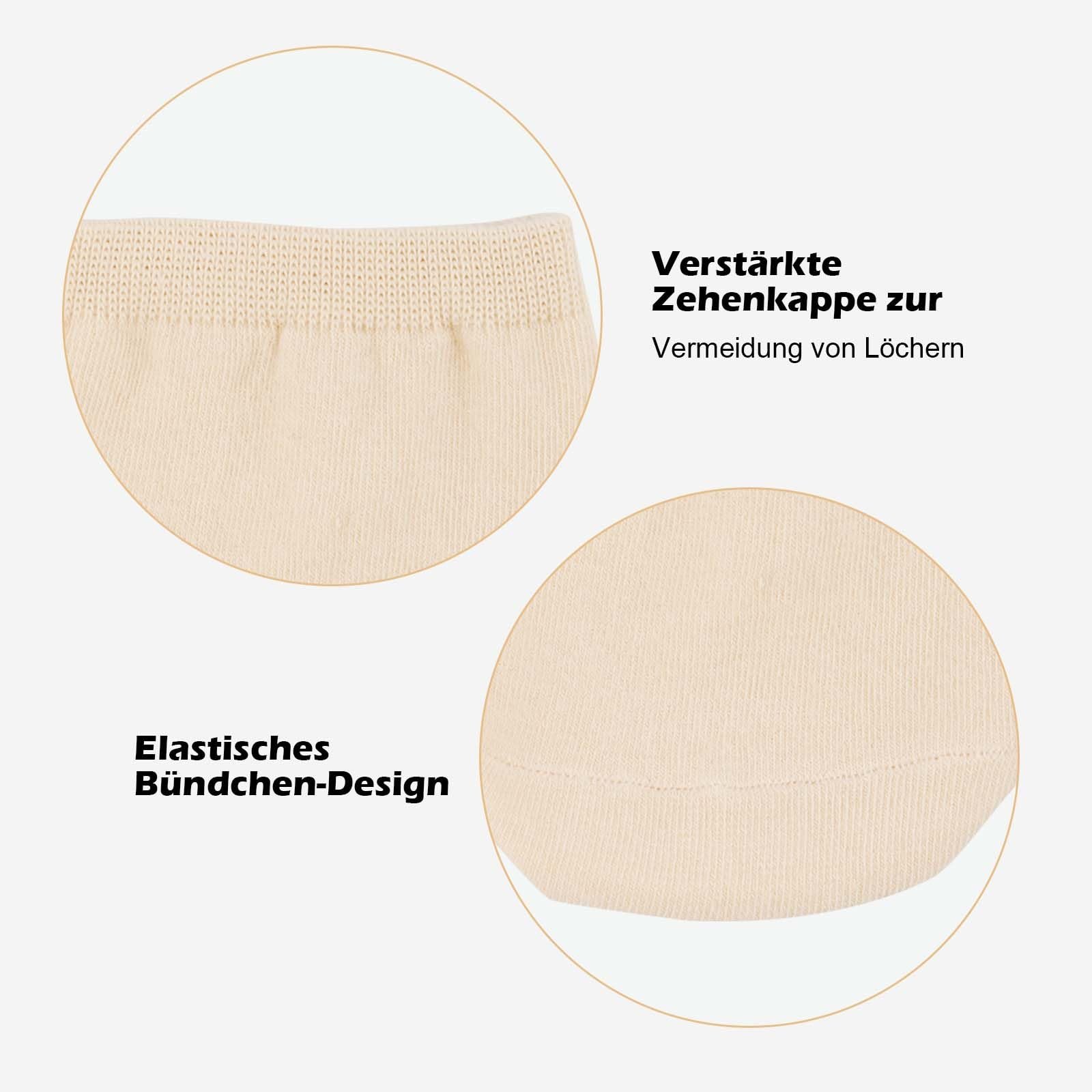 Носки с пальцами, женские носки-невидимки, короткие носки, женские носки с пальцами, невидимые нескользящие носки для высоких каблуков, для балета, фото №4