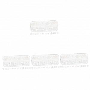 Прикраси для нігтів Healeved, 4 коробки, камені - Фото 1