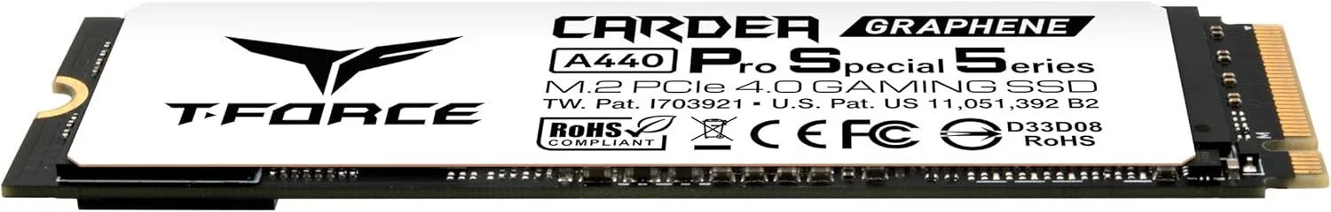 SSD диск TEAMGROUP T-Force CARDEA A440 Pro M.2 PCIe 4.0 2ТБ Белый, фото №2 SSD диск TEAMGROUP T-Force CARDEA A440 Pro M.2 PCIe 4.0 2ТБ Белый, фото №2