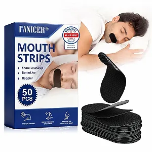 Смужки для рота для сну (50 шт. в упаковці), преміум - Фото 1