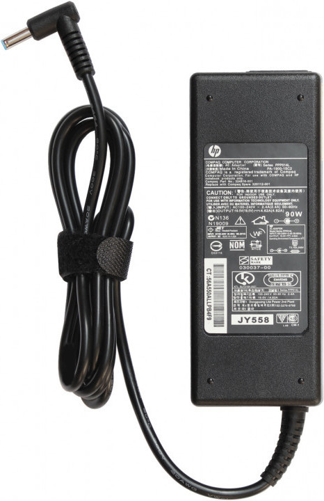 Блок живлення Rias для ноутбука HP 19.5V 4.62A 4.5x3.0 мм з кабелем 3-0876, фото №1