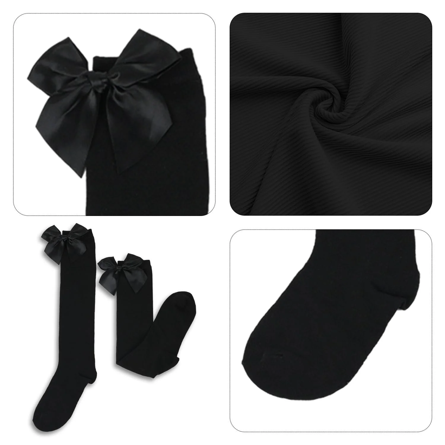 Шкарпетки Чорний Колір, 3 пари, фото №4