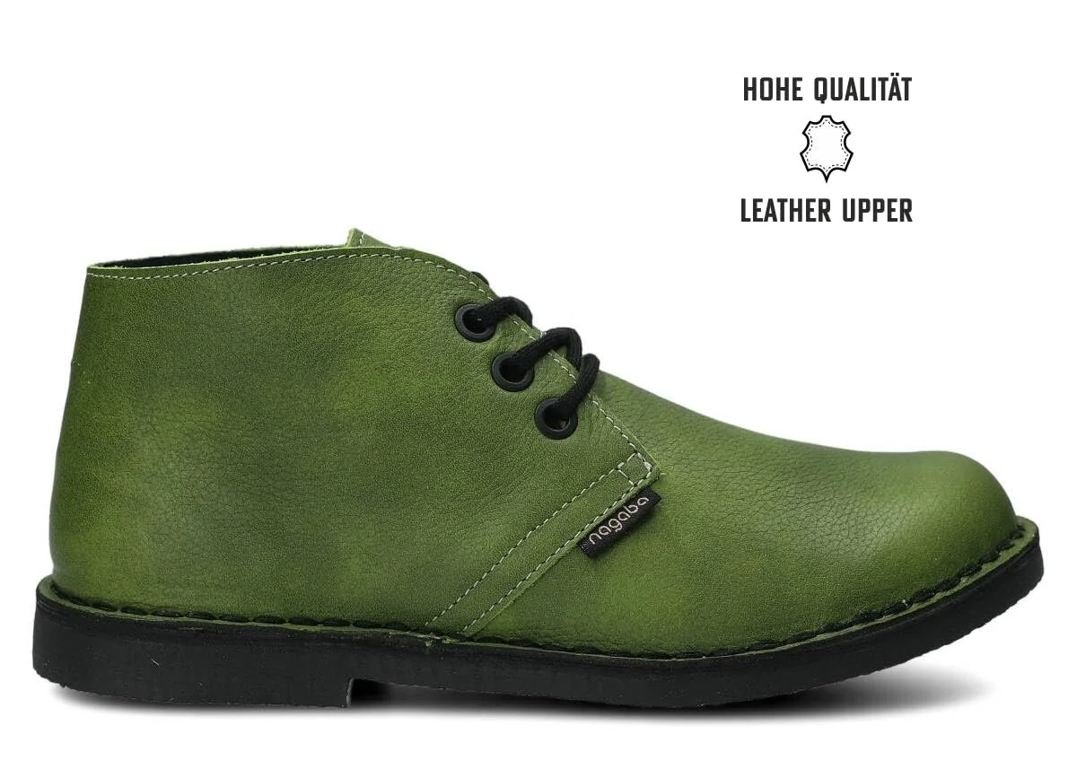 Чоловічі черевики Nagaba Шкіряні на шнурівці, фото №2