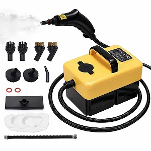 Пароочисник ручний 1950W 3.5Bar 1.6 л 6 ступенів очищення - Фото 1