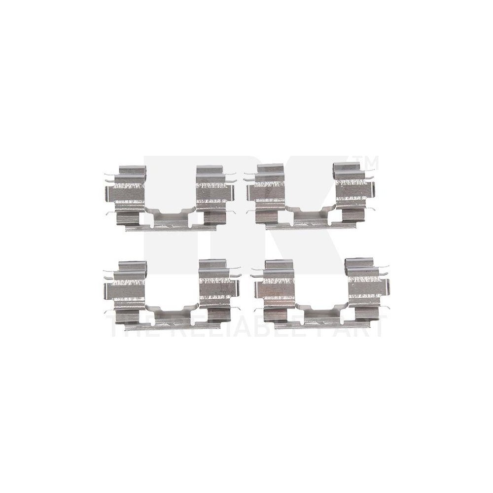 Комплект аксессуаров, тормозные колодки NK 7952670, передний мост, фото №1 Комплект аксессуаров, тормозные колодки NK 7952670, передний мост, фото №1