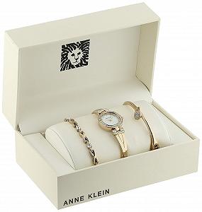 Жіночий годинник-браслет з кристалами Anne Klein synthetic.ua - Фото 1