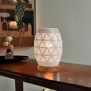 Настільна лампа OuXean White Metal E27 60 Вт synthetic.ua - Фото 1