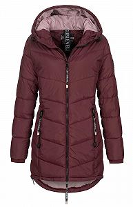 Жіноче стьобане пальто Sublevel LSL–412 з капюшоном на підкладці - Фото 1