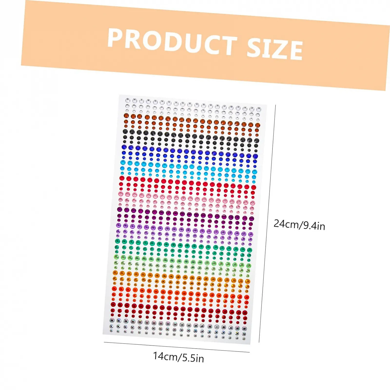 Наклейки зі стразами для манікюру 2 аркуші Різдвяні прикраси Стрази, фото №7