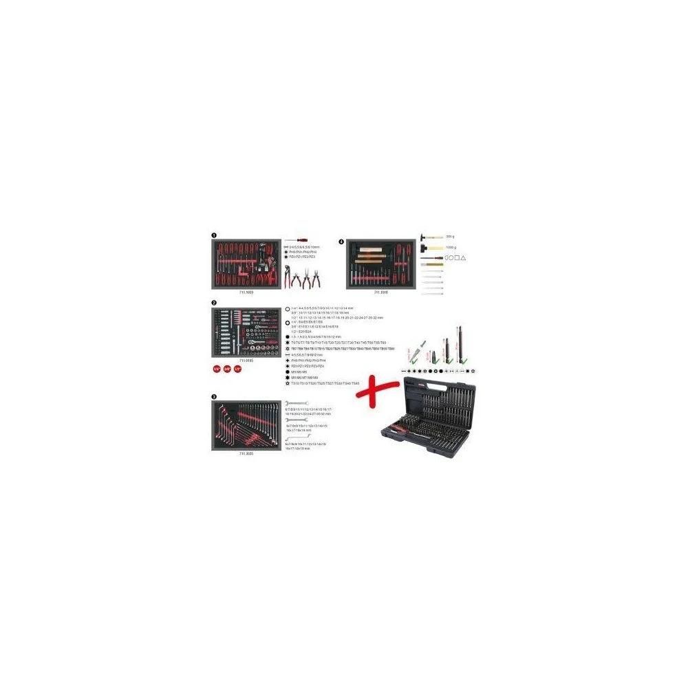 Набір інструментів KS TOOLS 713.0515, фото №1