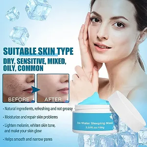 Маска для сну Jskin Beauty Hydra Moist Ice Water (2 шт) synthetic.ua - Фото 1