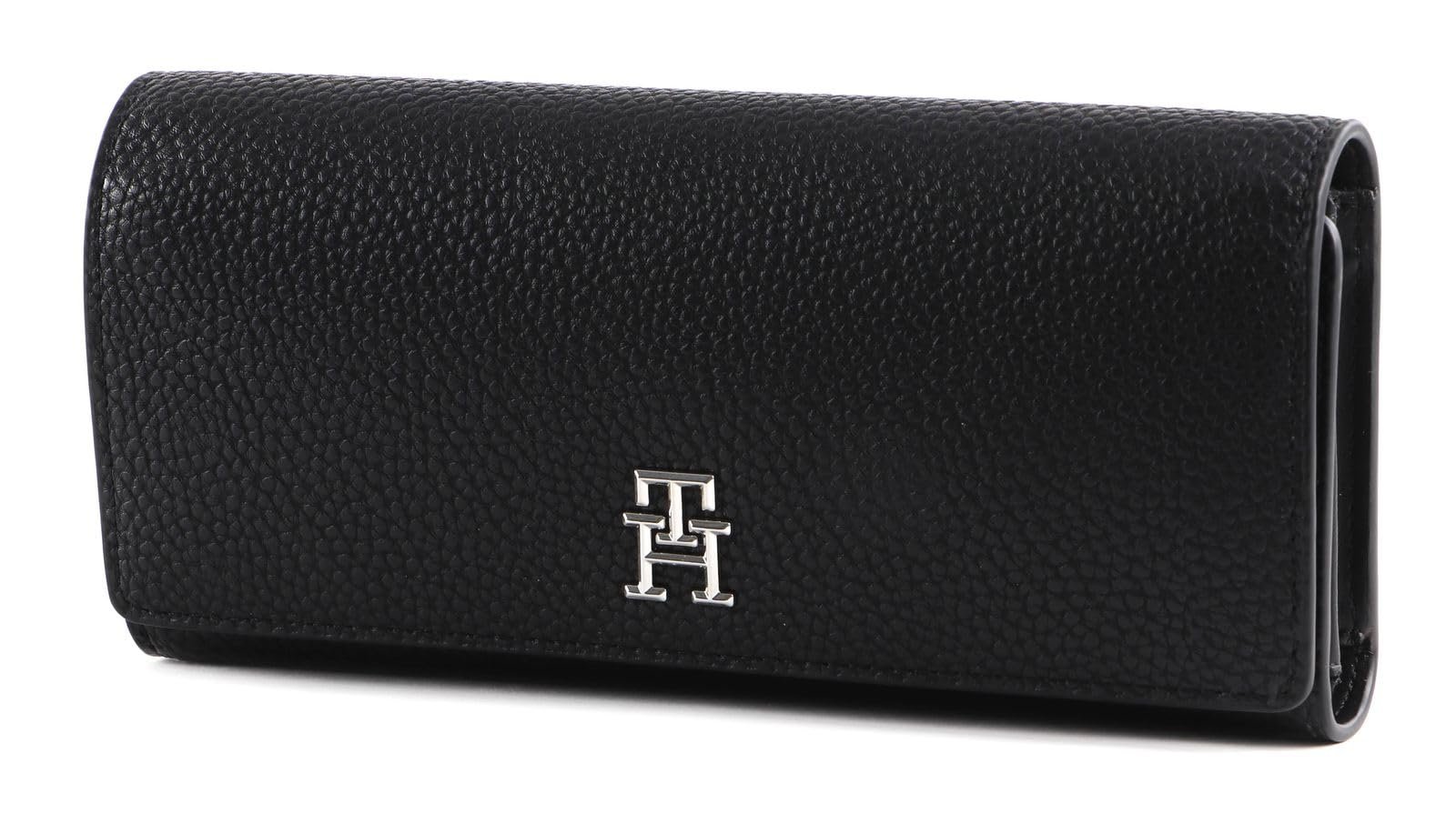 Гаманець Tommy Hilfiger Th Emblem Lrg Flap Wallet Aw0aw14651, фото №1