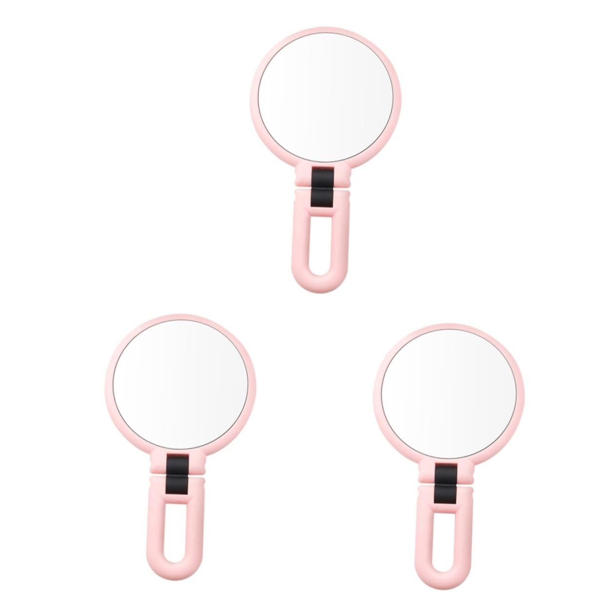 Инструмент для макияжа Angoily 3x увеличительное высокое разрешение зеркало дорожное зеркало безопасности зеркало двустороннее зеркало увеличительное очки для чтения мини настольное портативное зеркало, фото №1
