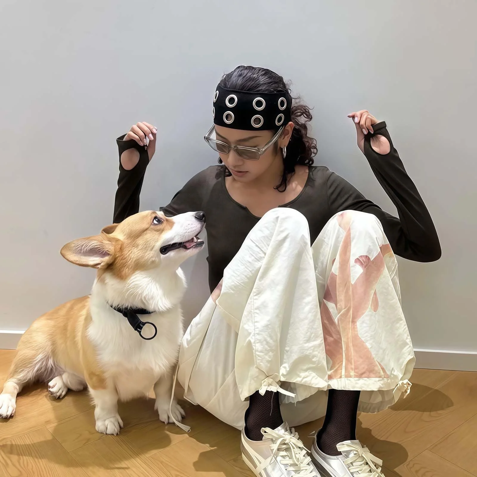 Эластичная повязка на голову Y2K, фото №6